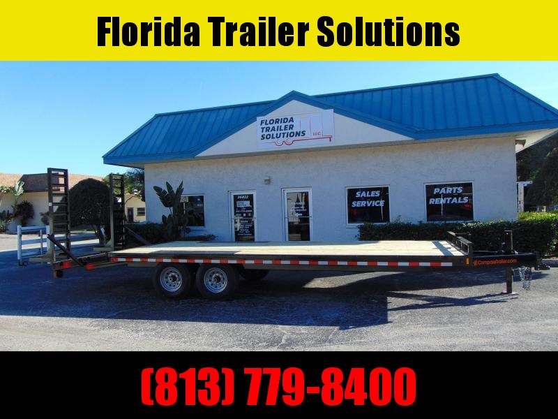 New Compass 24' Deckover 14k Equipment Trailer New Compass 24' Deckover 14k Equipment Trailer
