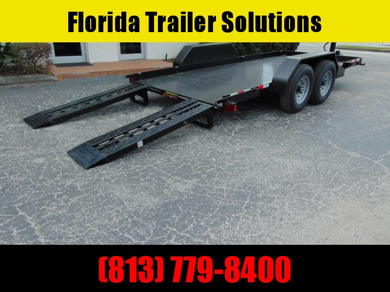 New Compass 7X16 14kForklift Equipment Trailer New Compass 7X16 14kForklift Equipment Trailer