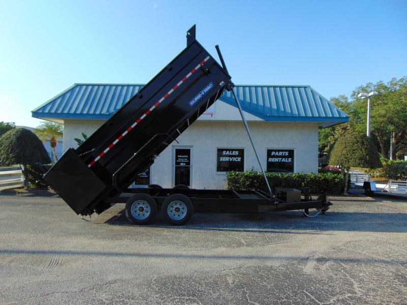 New Sure-Trac 82X16 16K-4ft Sides- Telescopic Dump Trailer New Sure-Trac 82X16 16K-4ft Sides- Telescopic Dump Trailer