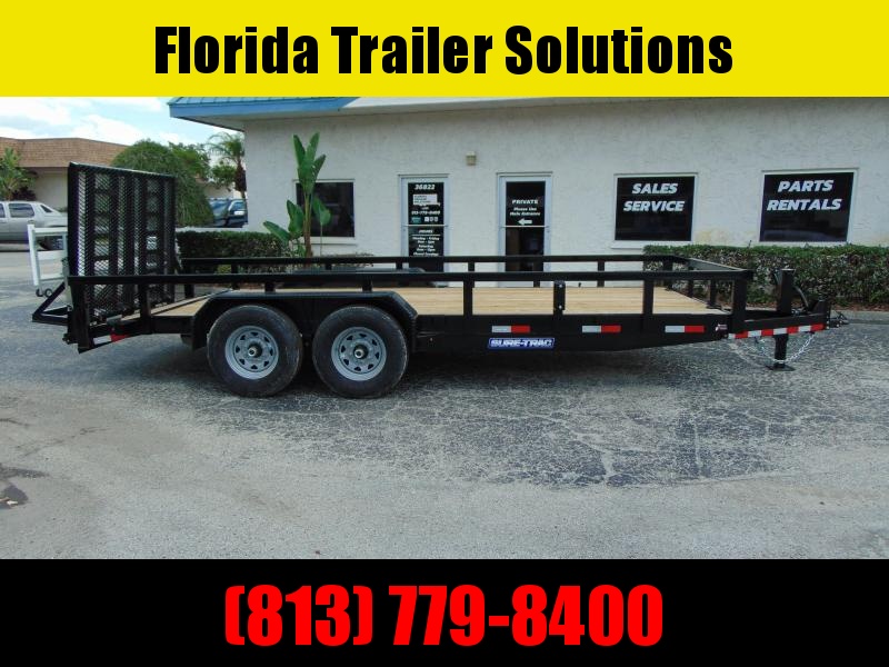 New Sure-Trac 7X18 14K Equipment Trailer New Sure-Trac 7X18 14K Equipment Trailer