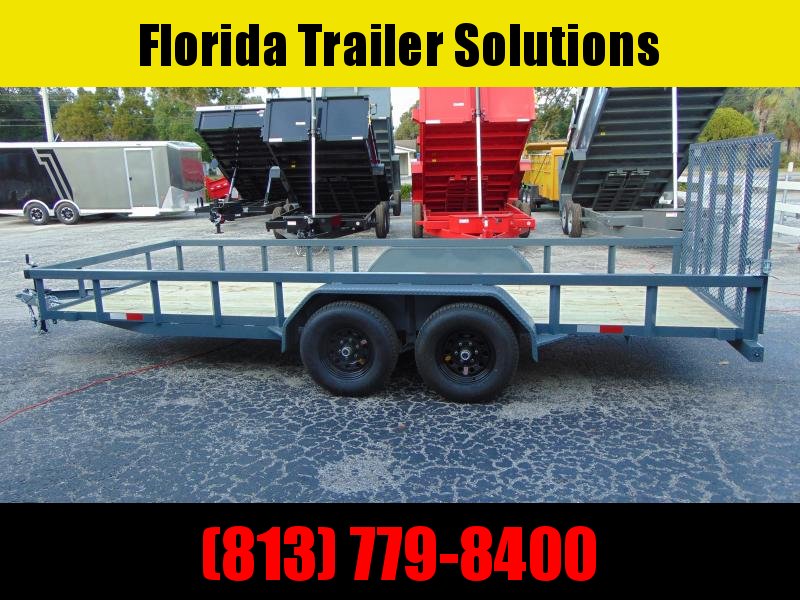 New GPS Trailers 7X18 10k Utility Trailer New GPS Trailers 7X18 10k Utility Trailer
