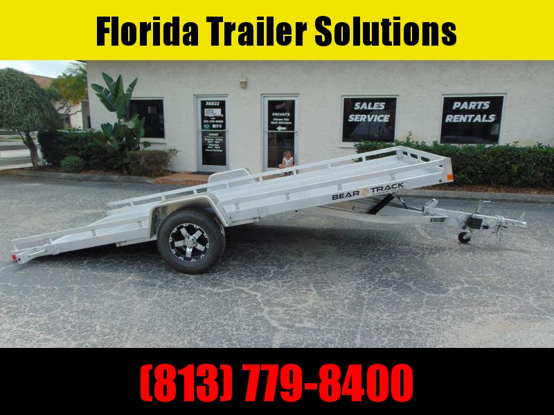 New Bear Track 81X176 All Aluminum Tilt Utility Trailer New Bear Track 81X176 All Aluminum Tilt Utility Trailer