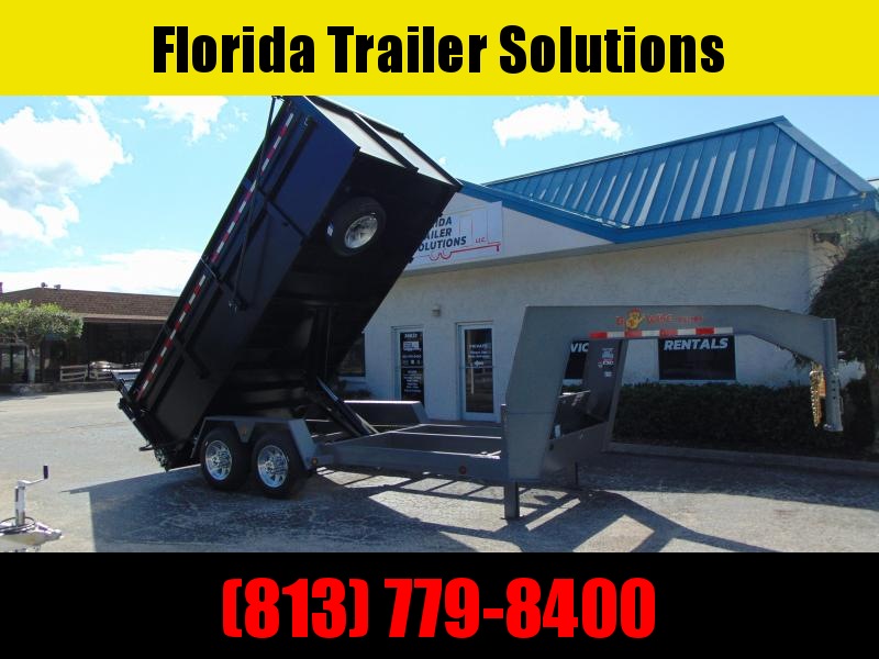 New B-Wise 82X16 Gooseneck Ultimate 19.2k Dump Trailer New B-Wise 82X16 Gooseneck Ultimate 19.2k Dump Trailer