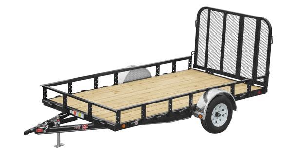 2020 PJ Trailers 77 in. Single Axle Channel Utility (U7) Utility Trailer 2020 PJ Trailers 77 in. Single Axle Channel Utility (U7) Utility Trailer
