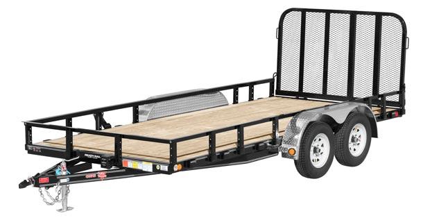2020 PJ Trailers 83 in. Tandem Axle Channel Utility (UL) Utility Trailer 2020 PJ Trailers 83 in. Tandem Axle Channel Utility (UL) Utility Trailer