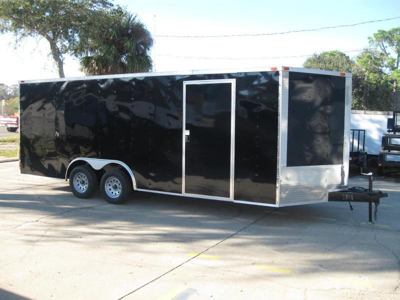 8.5x20 Trailer V-Nose Enclosed Cargo Trailer 8.5x20 Trailer V-Nose Enclosed Cargo Trailer