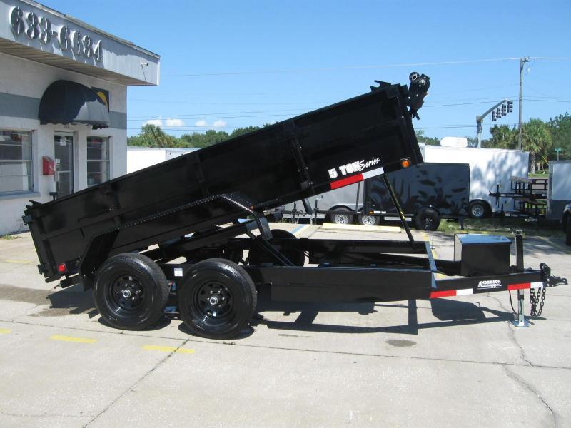 7x12 Dump Trailer HD 10K / 5 Ton 7x12 Dump Trailer HD 10K / 5 Ton