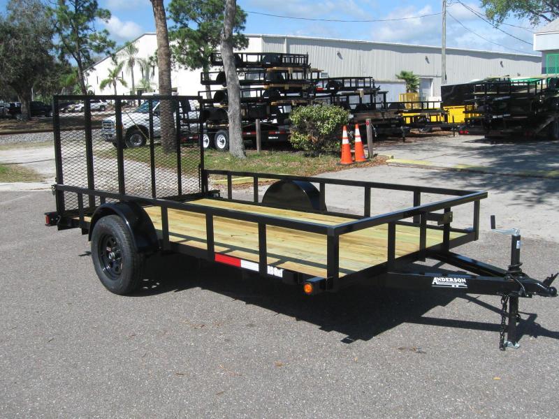 6.5x12 Trailer Anderson Utility Landscape Trailer LEDs 6.5x12 Trailer Anderson Utility Landscape Trailer LEDs