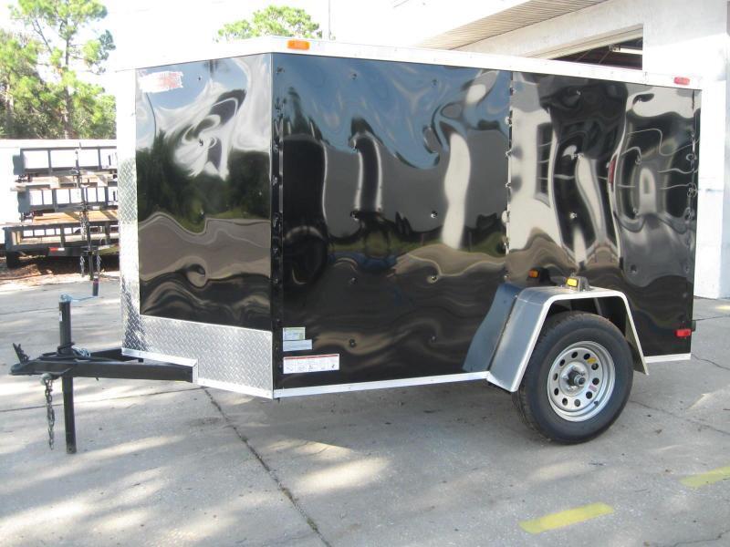 5x8 Trailer V-Nose Enclosed Cargo Trailer 5x8 Trailer V-Nose Enclosed Cargo Trailer