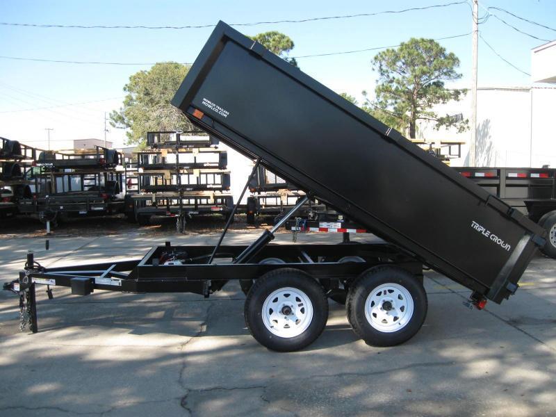6x10 Dump Trailer 7K / 3.5 Ton BYOB 6x10 Dump Trailer 7K / 3.5 Ton BYOB