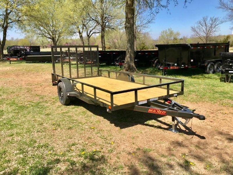 NEW MAXXD 14' x 77" SINGLE AXLE UTILITY NEW MAXXD 14' x 77" SINGLE AXLE UTILITY