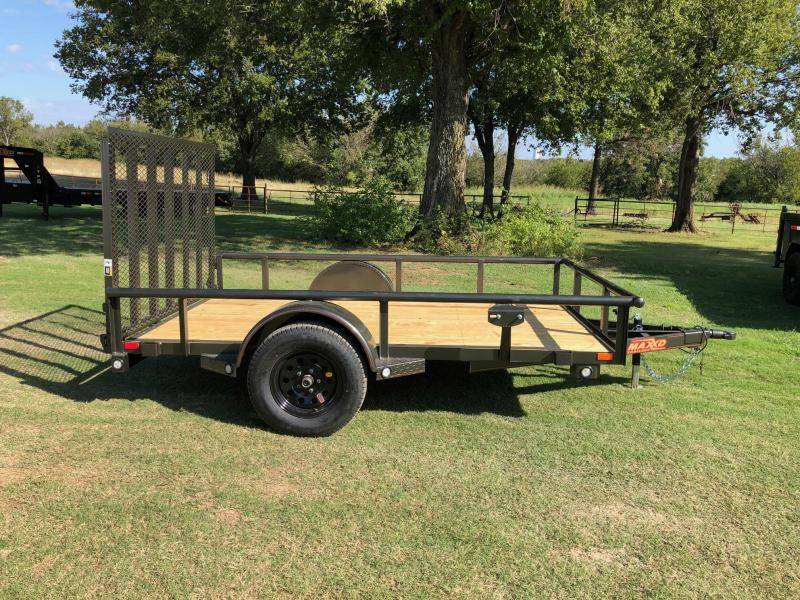 2020 MAXXD 10' x 77" Pipe-Top Single Axle Utility 2020 MAXXD 10' x 77" Pipe-Top Single Axle Utility