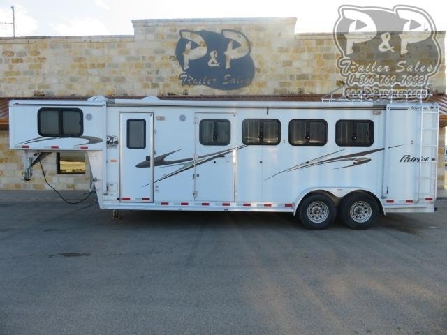2010 Silver Lite 7406 4 Horse Slant Load Trailer 6 FT LQ 2010 Silver Lite 7406 4 Horse Slant Load Trailer 6 FT LQ