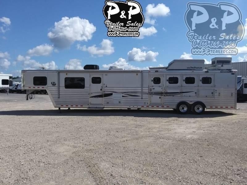 2007 Cimarron Trailers 8418 4 Horse Trailer 18 LQ With Slides Slant 2007 Cimarron Trailers 8418 4 Horse Trailer 18 LQ With Slides Slant