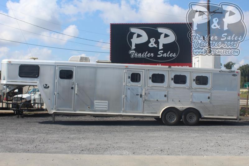 2005 Cimarron Trailers 8410 4 Horse Slant Load Trailer 10 FT LQ 2005 Cimarron Trailers 8410 4 Horse Slant Load Trailer 10 FT LQ