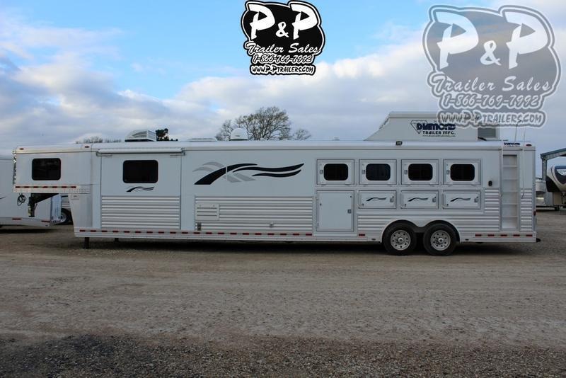 2008 Diamond Trailers 8419 4 Horse Slant Load Trailer 19 FT LQ With Slides 2008 Diamond Trailers 8419 4 Horse Slant Load Trailer 19 FT LQ With Slides