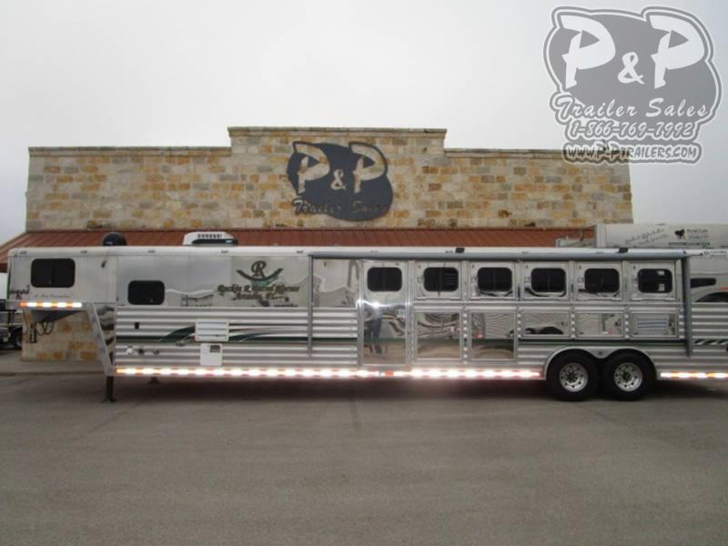 2000 Bloomer 5H 13 FT 5 Horse Trailer 13 LQ Slant 2000 Bloomer 5H 13 FT 5 Horse Trailer 13 LQ Slant