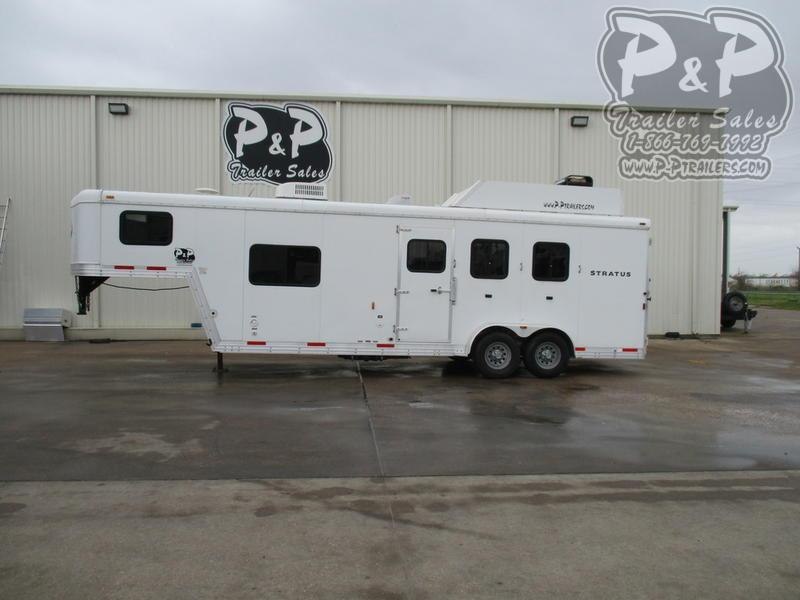 2012 Bison Trailers Stratus 380ML 3 Horse Slant Load Trailer 8 FT LQ w/ Ramps 2012 Bison Trailers Stratus 380ML 3 Horse Slant Load Trailer 8 FT LQ w/ Ramps