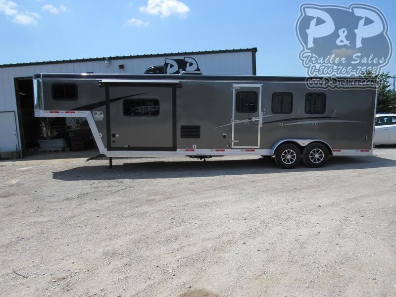 2019 Bison Trail Boss 3 Horse 11' Short Wall w/ Slide-Out 2019 Bison Trail Boss 3 Horse 11' Short Wall w/ Slide-Out