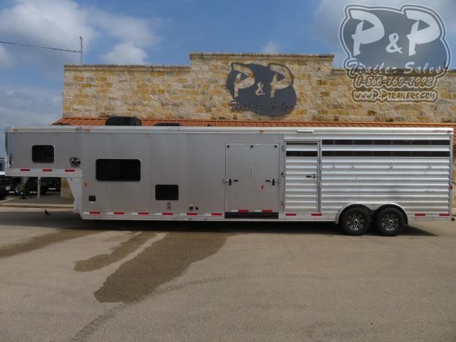 2018 Exiss Trailers 11' Stock Box 14' SW 31 ft Livestock Trailer LQ 2018 Exiss Trailers 11' Stock Box 14' SW 31 ft Livestock Trailer LQ