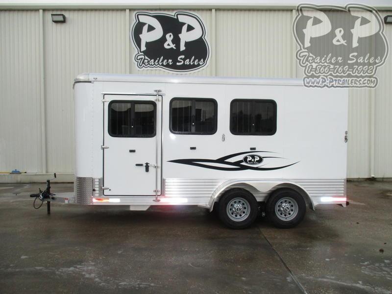 2019 P & P 3 Horse Slant Load Bumper Pull 2019 P & P 3 Horse Slant Load Bumper Pull