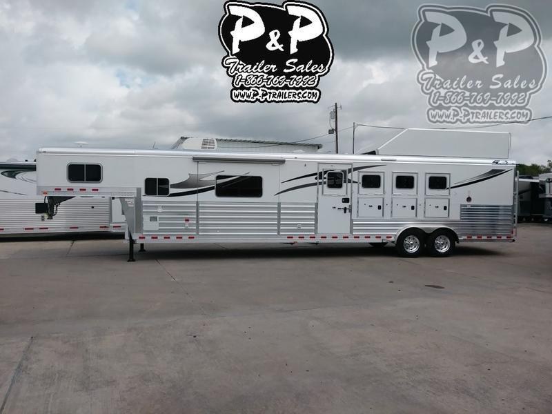 2018 4-Star Trailers 8415OLPLPC Outlaw Conversion 4 Horse Slant Load Trailer 15.33 FT LQ With Slides w/ Ramps 2018 4-Star Trailers 8415OLPLPC Outlaw Conversion 4 Horse Slant Load Trailer 15.33 FT LQ With Slides w/ Ramps