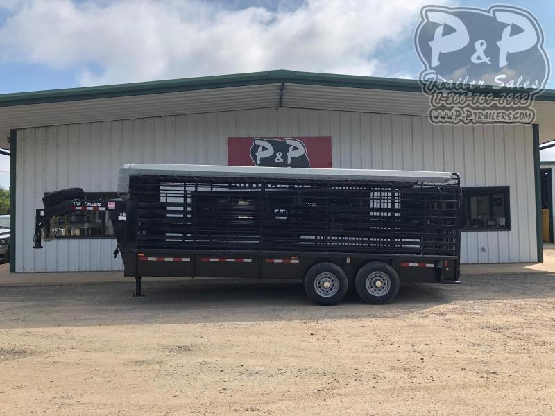 2015 CM CMS9440-20 20 ft Livestock Trailer 2015 CM CMS9440-20 20 ft Livestock Trailer