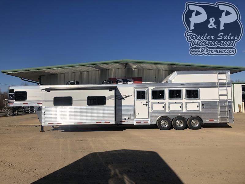 2021 SMC Horse Trailers SL8418SCEBT 4 Horse Slant Load Trailer 18 FT LQ With Slides w/ Ramps 2021 SMC Horse Trailers SL8418SCEBT 4 Horse Slant Load Trailer 18 FT LQ With Slides w/ Ramps