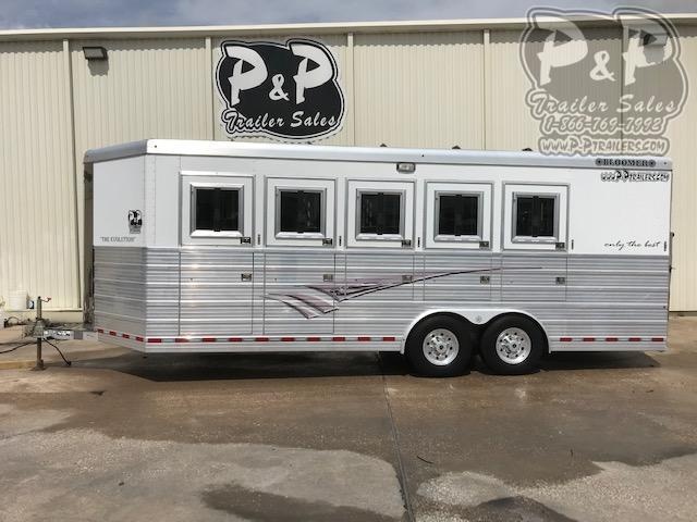 2015 Bloomer Bloomer 85 BP 5 Horse Trailer Slant 2015 Bloomer Bloomer 85 BP 5 Horse Trailer Slant