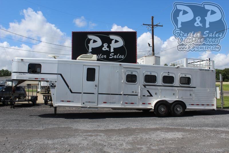 2000 Cherokee 7410 4 Horse Slant Load Trailer 10 FT LQ 2000 Cherokee 7410 4 Horse Slant Load Trailer 10 FT LQ