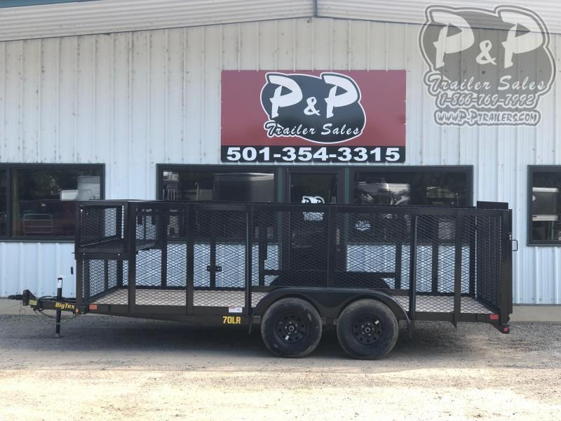2019 Big Tex Trailers 70LR-16B-P4 16' Utility Trailer 2019 Big Tex Trailers 70LR-16B-P4 16' Utility Trailer