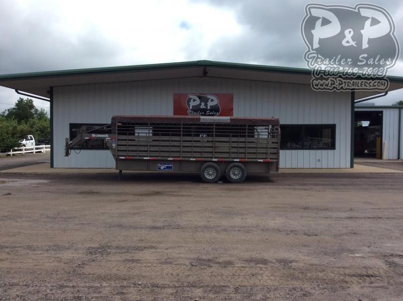 2012 Gooseneck 68x20 Stock 20' Livestock Trailer 2012 Gooseneck 68x20 Stock 20' Livestock Trailer