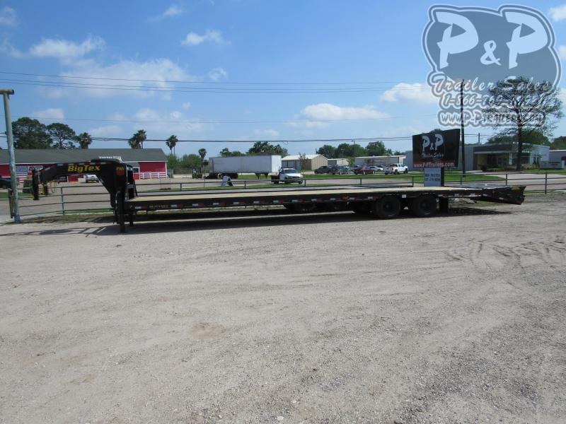 2020 Big Tex Trailers 25GN-35BK+5MR 40 ft Flatbed Trailer 2020 Big Tex Trailers 25GN-35BK+5MR 40 ft Flatbed Trailer