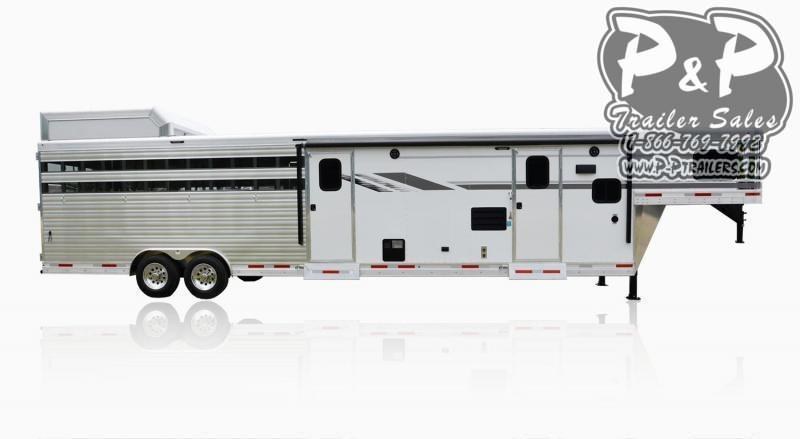 2020 SMC Horse Trailers SLE8X11SFK LARAMIE 11FT Livestock Trailer LQ 2020 SMC Horse Trailers SLE8X11SFK LARAMIE 11FT Livestock Trailer LQ