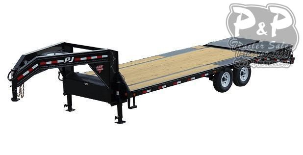 2019 PJ Trailers PJ255x102HDMRLP 30'' Flatbed Trailer 2019 PJ Trailers PJ255x102HDMRLP 30'' Flatbed Trailer