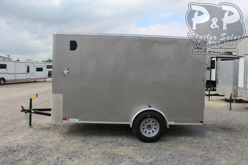 2020 Lark VT612SA 12 ft Enclosed Cargo Trailer P and P 2020 Lark VT612SA 12 ft Enclosed Cargo Trailer P and P