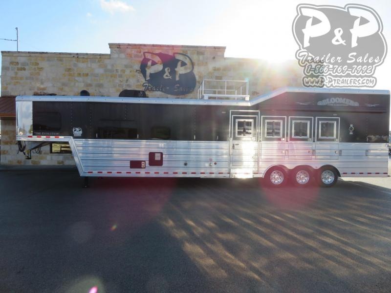 2017 Bloomer PC Load Outlaw Conversion 4 Horse Slant Load Trailer 15 FT LQ w/ Ramps 2017 Bloomer PC Load Outlaw Conversion 4 Horse Slant Load Trailer 15 FT LQ w/ Ramps