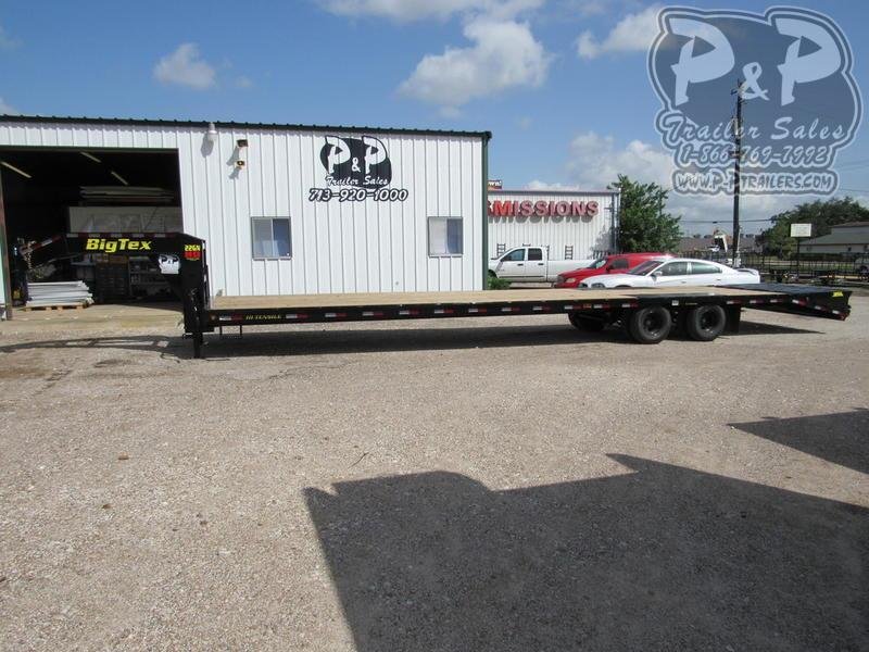2020 Big Tex Trailers 22GN-35BK+5MR 40 ft Flatbed Trailer 2020 Big Tex Trailers 22GN-35BK+5MR 40 ft Flatbed Trailer