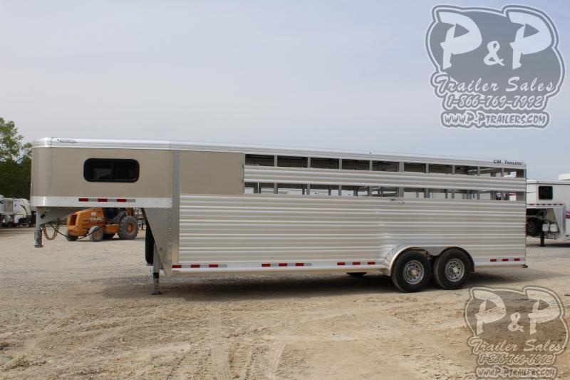 2019 CM Roundup AL 24 68 W x 7' T Livestock Trailer 2019 CM Roundup AL 24 68 W x 7' T Livestock Trailer