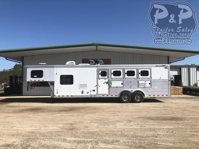 2009 Cimarron Trailers 8410 4 Horse Slant Load Trailer 10 FT LQ w/ Ramps 2009 Cimarron Trailers 8410 4 Horse Slant Load Trailer 10 FT LQ w/ Ramps