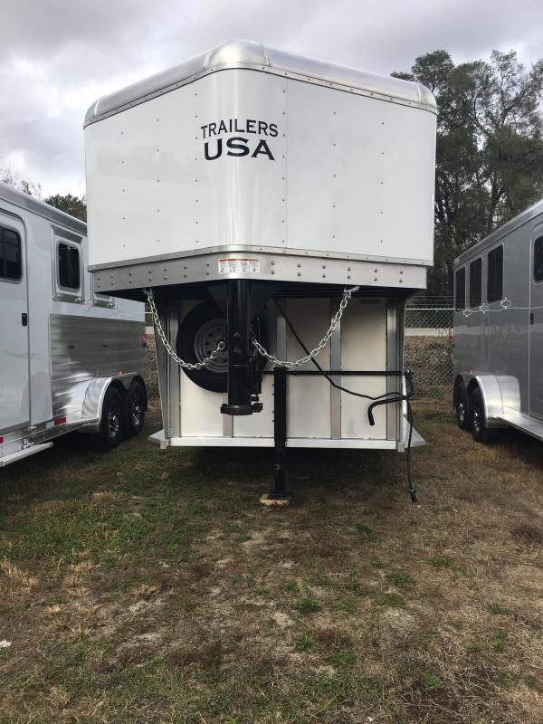 2020 Trailers USA Minuteman 3H GN Horse Trailer 2020 Trailers USA Minuteman 3H GN Horse Trailer