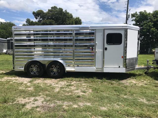 2020 Exiss Trailers Exhibitor 716A BP Livestock Trailer 2020 Exiss Trailers Exhibitor 716A BP Livestock Trailer