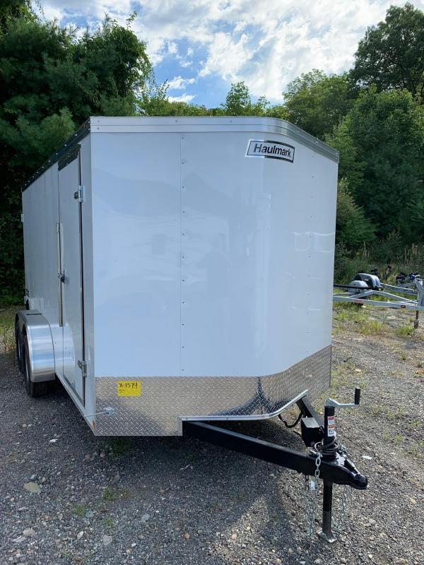 2019 Haulmark Passport 7X14 Enclosed Cargo Trailer - w/ BARN DOORS - WHITE 2019 Haulmark Passport 7X14 Enclosed Cargo Trailer - w/ BARN DOORS - WHITE