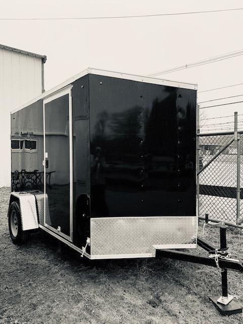 2021 Look Trailers 6X10 Enclosed Cargo Trailer w/ RAMP - Black 2021 Look Trailers 6X10 Enclosed Cargo Trailer w/ RAMP - Black