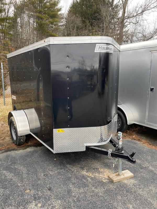 2020 Haulmark Passport 5X8 Enclosed Cargo Trailer w/ BARN DOOR - BLACK 2020 Haulmark Passport 5X8 Enclosed Cargo Trailer w/ BARN DOOR - BLACK