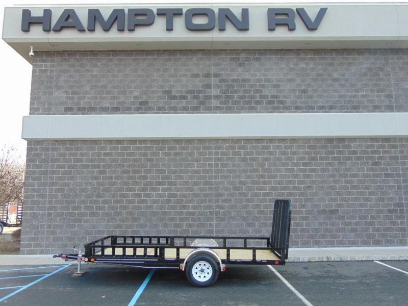 2020 PJ Trailers 83" Single Axle Channel Utility (U8) 12' 2020 PJ Trailers 83" Single Axle Channel Utility (U8) 12'