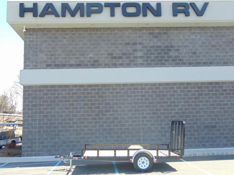 2019 PJ Trailers 77" Single Axle Channel Utility (U7) 12' 2019 PJ Trailers 77" Single Axle Channel Utility (U7) 12'