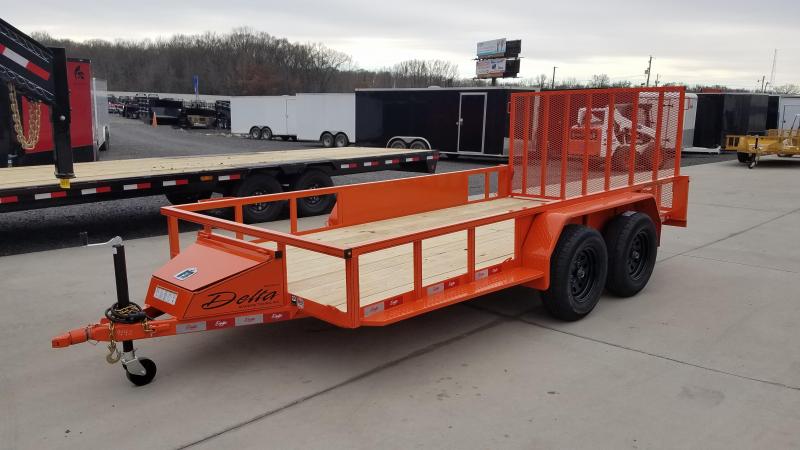 2020 Delta Manufacturing 76X14 TA Utility Trailer 2020 Delta Manufacturing 76X14 TA Utility Trailer