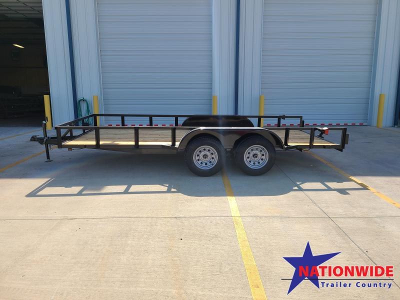 2020 Lonestar 77X16 TA Utility Trailer 2020 Lonestar 77X16 TA Utility Trailer