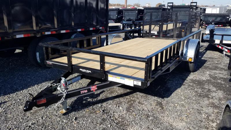 2020 PJ Trailers 77X14 SA Utility Trailer 2020 PJ Trailers 77X14 SA Utility Trailer